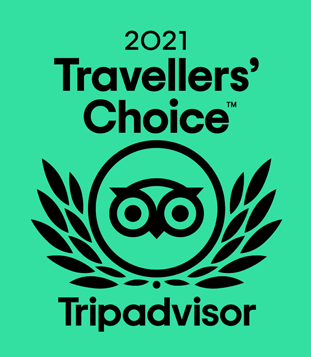 Tripadvisor 2021 Travellers’ Choice award